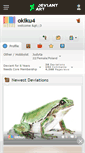 Mobile Screenshot of okiku4.deviantart.com