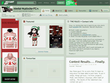 Tablet Screenshot of alexial-nuzlocke-fc.deviantart.com