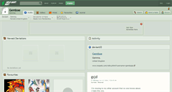 Desktop Screenshot of gemboe.deviantart.com