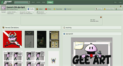 Desktop Screenshot of geeart-on-deviant.deviantart.com