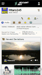 Mobile Screenshot of hitaro245.deviantart.com