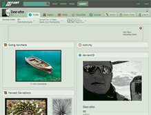 Tablet Screenshot of dee-ehn.deviantart.com