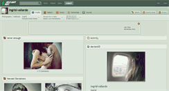 Desktop Screenshot of ingrid-valiarde.deviantart.com