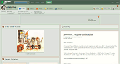 Desktop Screenshot of emptymug.deviantart.com