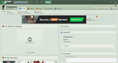 Desktop Screenshot of feenster64.deviantart.com