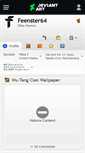 Mobile Screenshot of feenster64.deviantart.com