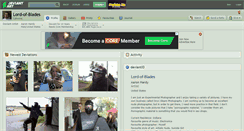 Desktop Screenshot of lord-of-blades.deviantart.com