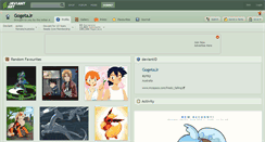 Desktop Screenshot of gogetajr.deviantart.com