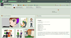 Desktop Screenshot of jynxedcharm.deviantart.com
