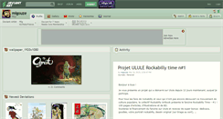 Desktop Screenshot of migouze.deviantart.com
