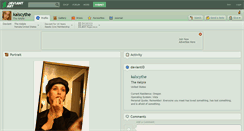 Desktop Screenshot of kalscythe.deviantart.com