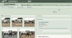 Desktop Screenshot of foxtrotphotography.deviantart.com