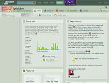 Tablet Screenshot of lyriclub.deviantart.com