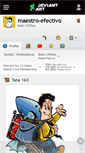 Mobile Screenshot of maestro-efectivo.deviantart.com