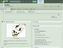Tablet Screenshot of dr-tam.deviantart.com