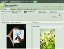 Tablet Screenshot of kespeadooksitagain.deviantart.com