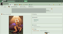 Desktop Screenshot of basedesire.deviantart.com