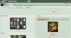 Desktop Screenshot of gee-x.deviantart.com