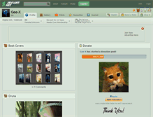 Tablet Screenshot of gee-x.deviantart.com