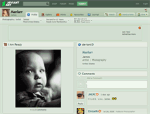 Tablet Screenshot of manlarr.deviantart.com