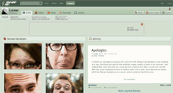 Desktop Screenshot of lunear.deviantart.com