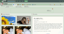 Desktop Screenshot of krystyle.deviantart.com