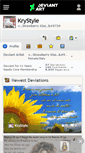 Mobile Screenshot of krystyle.deviantart.com