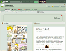 Tablet Screenshot of lord-brocoli.deviantart.com