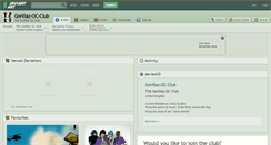 Desktop Screenshot of gorillaz-oc-club.deviantart.com