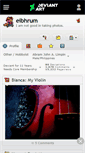 Mobile Screenshot of eibhrum.deviantart.com