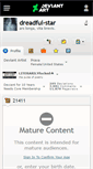 Mobile Screenshot of dreadful-star.deviantart.com