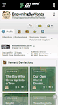 Mobile Screenshot of drowningbywords.deviantart.com