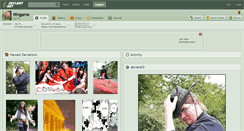 Desktop Screenshot of ningame.deviantart.com