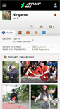 Mobile Screenshot of ningame.deviantart.com