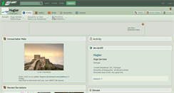 Desktop Screenshot of hugser.deviantart.com