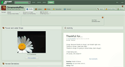 Desktop Screenshot of cinnamonmuffinz.deviantart.com