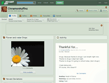 Tablet Screenshot of cinnamonmuffinz.deviantart.com