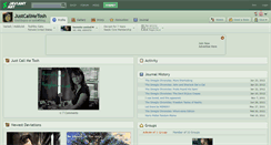 Desktop Screenshot of justcallmetosh.deviantart.com