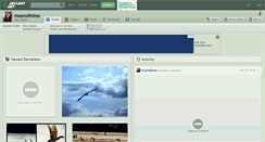 Desktop Screenshot of moonofmine.deviantart.com