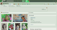 Desktop Screenshot of ali-loves-mo.deviantart.com