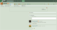 Desktop Screenshot of natachax.deviantart.com