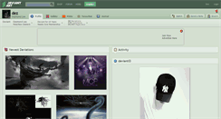 Desktop Screenshot of dez.deviantart.com