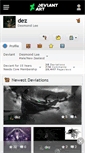 Mobile Screenshot of dez.deviantart.com