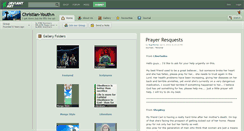 Desktop Screenshot of christian-youth.deviantart.com
