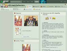 Tablet Screenshot of aph-mapleteafanclub.deviantart.com