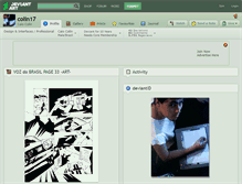 Tablet Screenshot of colin17.deviantart.com
