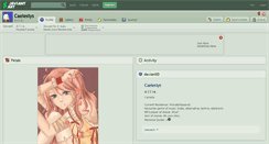 Desktop Screenshot of caelestys.deviantart.com