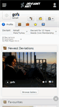 Mobile Screenshot of gofs.deviantart.com