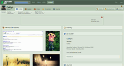 Desktop Screenshot of oaklyn.deviantart.com