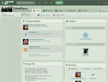 Tablet Screenshot of flyleaffans.deviantart.com